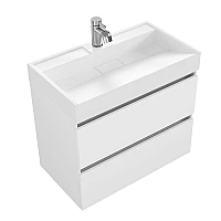 Тумба PALMA 80-2 з умивальником Vitold 800 Fancy Marble