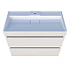 Тумба PALMA 90-2 с умывальником Vitold 900 Fancy Marble