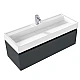 Тумба PALMA 120-1 с умывальником Vitold 1200 Fancy Marble