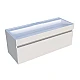 Тумба PALMA 120-1 с умывальником Vitold 1200 Fancy Marble