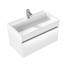 Тумба PALMA 80-1 з умивальником Vitold 800 Fancy Marble