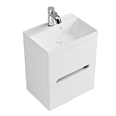 Шафа нижня RIN з умивальником Rubicon 500 Fancy Marble