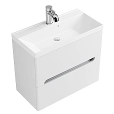 Шафа нижня RIN з умивальником Rubicon 700 Fancy Marble