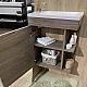 Тумба Samar 50 з умивальником Sammy 500 Fancy Marble