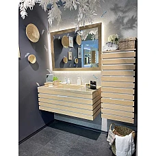 Комплект Sheppy, тумба з умивальником Freddo 1100 Fancy Marble AO17389