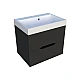 Тумба STELLA з умивальником Streng 600 Fancy Marble
