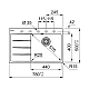 Кухонная мойка Franke Centro CNG 611-78 TL 114.0630.471 оникс