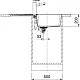 Кухонная мойка Franke Centro CNG 611-86 114.0701.823 оникс