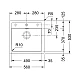 Кухонна мийка Franke Sirius SID 610-50 143.0691.510 білий