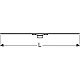 Дренажный канал Geberit CleanLine60 154.459.00.1 30–130 см