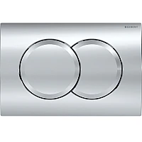 Кнопка змиву Geberit Delta 01 115.107.21.1 глянцевий хром