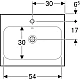 Умивальник на стільницю Geberit iCon Light 501.847.JT.1