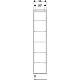 Высокий шкафчик 180x36 Geberit iCon 502.316.01.3