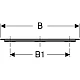 Ручка для шафки 118 см Geberit iCon 502.362.14.1