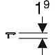 Ручка для шафки 118 см Geberit iCon 502.362.14.1