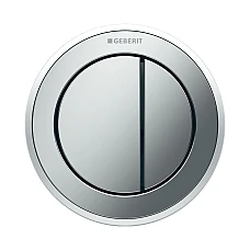 Пневматична кнопка змиву Geberit Type 10 116.057.KH.1 хром