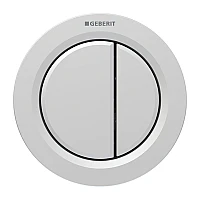 Пневматична кнопка змиву Geberit 116.050.JQ.1 хром матовий