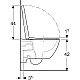 Унітаз підвісний Geberit Modo 502.827.00.1