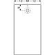 Душевой поддон 100x70 Geberit Olona 550.757.00.1