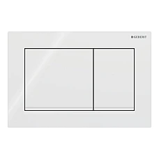 Кнопка змиву Geberit Omega 20 115.080.11.1 білий матовий