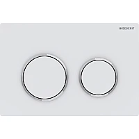 Кнопка смыва Geberit Omega 20 115.085.JT.1 белый матовый