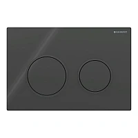 Кнопка смыва Geberit Omega 20 115.085.DW.1 черный матовый