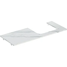 Стільниця для умивальника з вирізом справа 120 см Geberit ONE 505.155.00.1