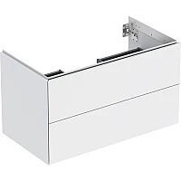Шкафчик для умывальника с двумя ящиками 90 см Geberit ONE 505.263.00.2