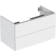 Шафка для умивальника з двома шухлядами 90 см Geberit ONE 505.263.00.2