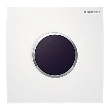 Система электронного управления смывом для писсуара Geberit Round 10 питания от сети 116.025.KJ.1 белый/хром