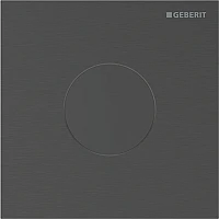 Система електронного керування змивом від батарей для пісуара Geberit 116.034.QD.1 чорний хром / матовий