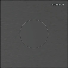 Система електронного керування змивом від батарей для пісуара Geberit 116.034.QD.1 чорний хром / матовий