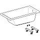 Ванна прямокутна Geberit Selnova Square 140x70 554.380.01.1