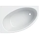 Ванная ассиметричная Geberit Selnova 160x100 554.274.01.1 правосторонняя