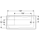 Ванна прямоугольная Geberit Selnova 180x80 554.286.01.1