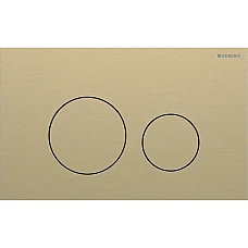 Кнопка змиву Geberit Sigma40 Round 115.628.QF.1 латунь матова