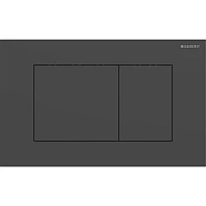 Кнопка змиву Geberit Sigma40 Square 115.629.14.1 чорний матовий