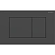 Кнопка смыва Geberit Sigma40 Square 115.629.14.1 черный матовый