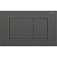 Кнопка змиву Geberit Sigma40 Square 115.629.QD.1 чорний хром