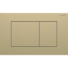 Кнопка змиву Geberit Sigma40 Square 115.629.QF.1 латунь матова