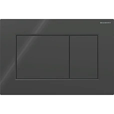 Кнопка смыва Geberit Sigma01 Square 115.660.DW.1 черный