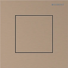 Система пневматического управления смывом для писсуара Geberit 116.217.QB.1 красное золото/матовый