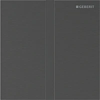 Система электронного управления смывом от батарей для писсуара Geberit 116.237.QD.1 черный хром/матовый
