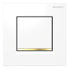 Система пневматического управления смывом для писсуара Geberit 116.017.KK.1 белый/позолота