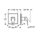 Смеситель для душа однорычажный Grohe EUROCUBE 24061DC0