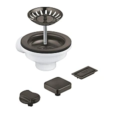 Донний клапан Grohe 40996AL0 матовий графіт