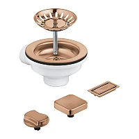 Донний клапан Grohe 40996DL0 матовий теплий захід сонця