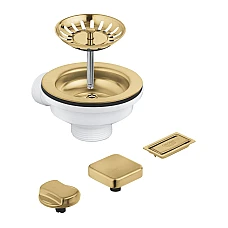 Донний клапан Grohe 40996GN0 матовий прохолодний схід сонця
