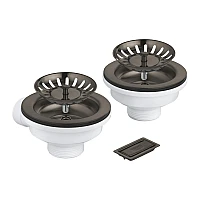 Донний клапан Grohe 40997AL0 матовий графіт
