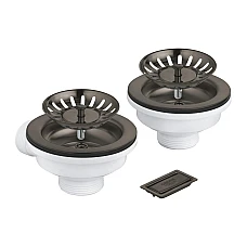 Донний клапан Grohe 40997AL0 матовий графіт